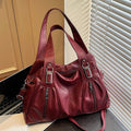 PU Leather Large Capacity Casual Tote Bag for Women