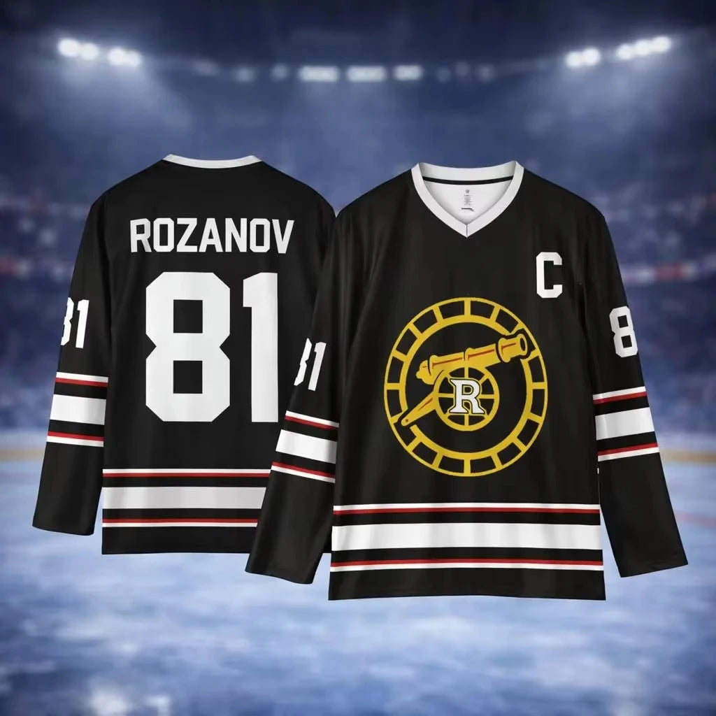 Heated Rivalry Inspired Ilya Rozanov & Shane Hollander Hockey Jersey Hollanov Merch Hudson Williams Connor Storrie Fan Jersey