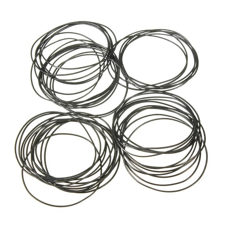 Junta tórica de goma de 0,5 mm, 0,6 mm, 0,7 mm, 0,8 mm, 0,9 mm, repuesto de sello de estanqueidad para tapa trasera de reloj