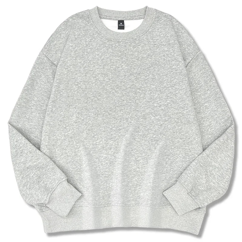 LEGIBLE Autumn Winter Woman's Hoodies Oversize Female Loose Solid Thicken Fleece Warm Women Sweatshirts Lady