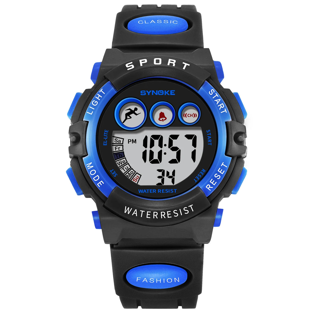 Reloj deportivo impermeable para niños, LED digital, de lujo, electrónico, para niños y niñas, regalos