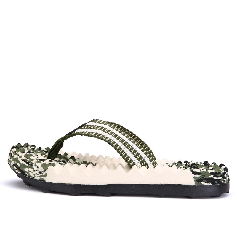 Casual New Massage Slippers for Men Sandal Feet Chinese Acupressure Therapy Medical Rotating Foot Massager Shoes Size 45