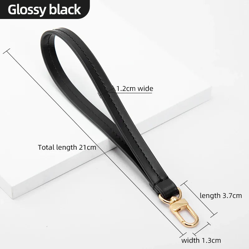 Pasek na nadgarstek CRAZYSMITH do torebki LV POCHETTE TO-GO, uchwyt 21 cm, długi pasek do kopertówki, akcesoria do torebek