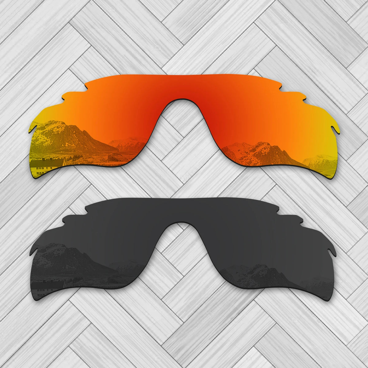 E.O.S 20+ Optionen Polarisierte Ersatzgläser für OAKLEY RadarLock Path Belüftete Sonnenbrille