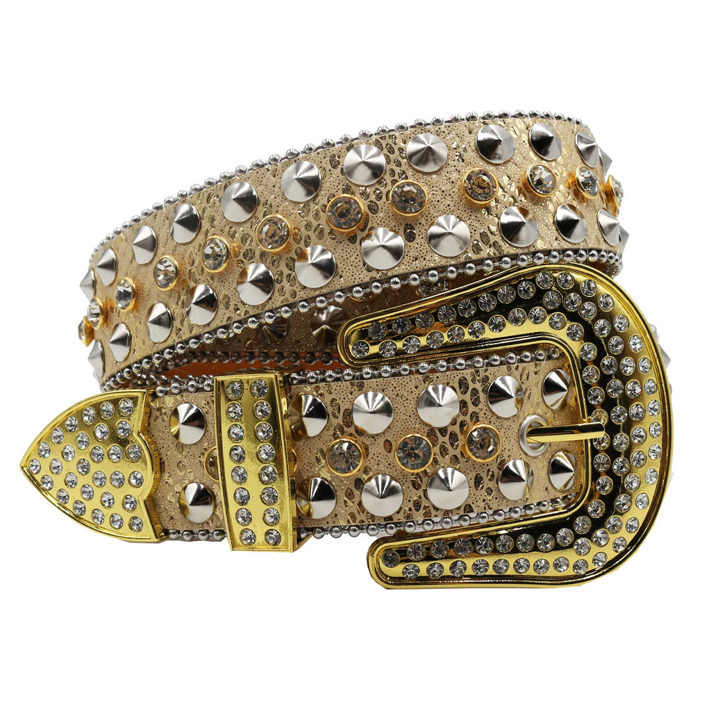 BB Belt Diamond Rhinestone Belts Fashion Luxury Crystal Studded Pin Buckle Belt Cinto De Strass Belts for Women Jeans Decoration