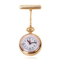 ALK Vision Nurse Fob Watch - Luxury IP Plated Golden Chain With Floral Pattern