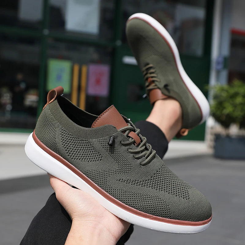 Men's Sliding Shoes Mesh Sports Shoe Loafers, Anti Slip Shoe Low Cut Casual Shoes Casual Sports Bestseller Designer Shoes 2025