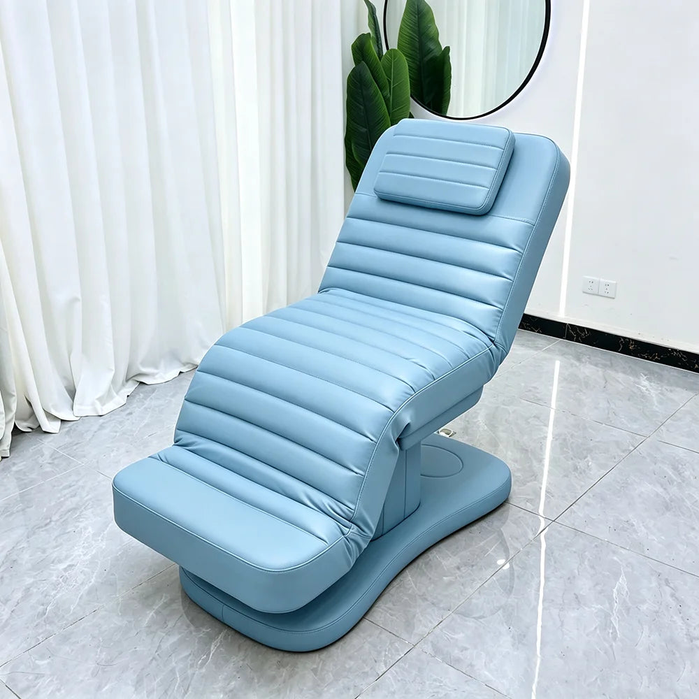 Electric Folding Facial SPA Bed with Adjustable Hydrotherapy Massage Table