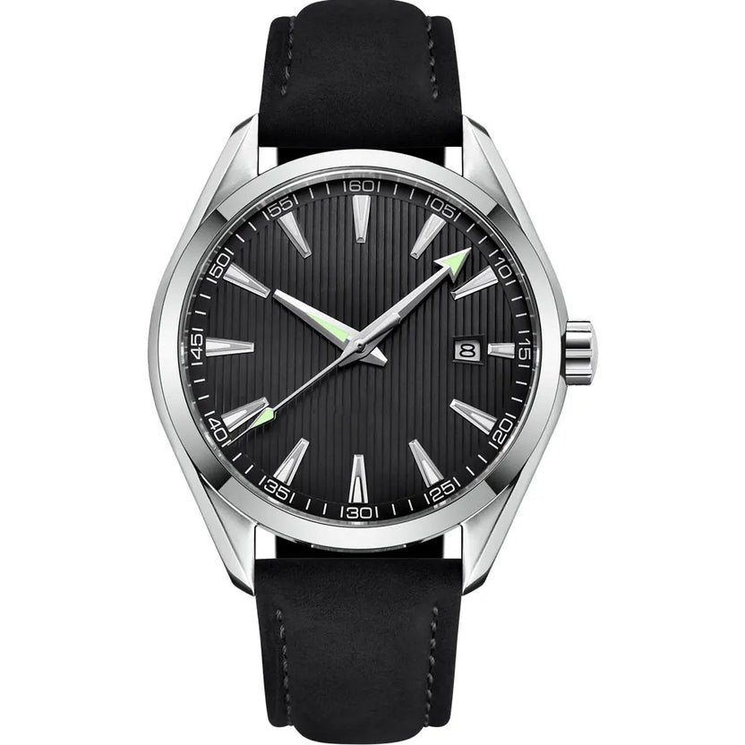 Luksusowy zegarek męski 41 mm, mechanizm NH35, możliwość personalizacji logo, sportowy zegarek automatyczny, mechaniczny, szafirowe szkło, stalowa bransoleta