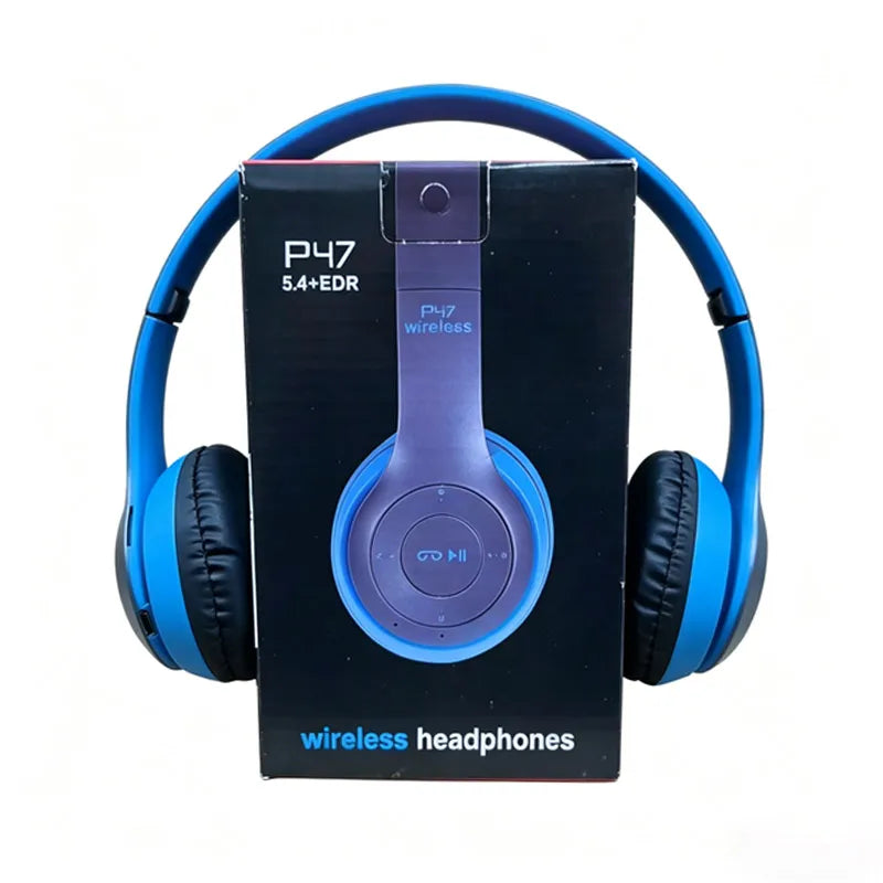 Bluetooth 5.0 Foldable Wireless Over-Ear Gaming Headphones