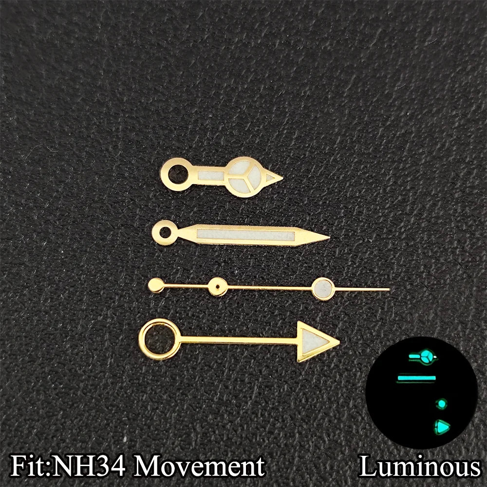 28.5MM NH35 Dials Fit NH35 Movement Dial NH35 BGW9 Blue Luminous Dial NH34 GMT Dial NH35 Enamel Black Dial Fit NH35 Hand Parts