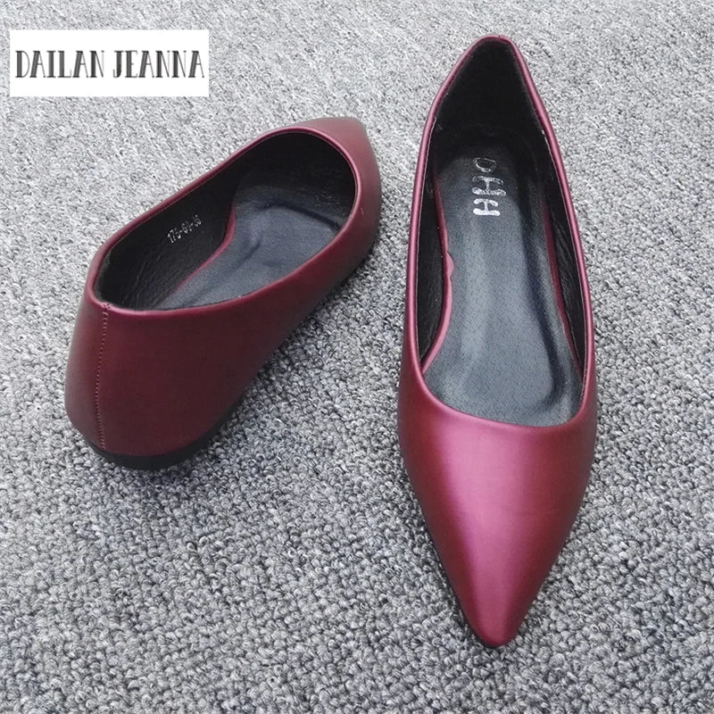 New Arrival 2024 Spring and Autumn Women's Loafers Loafers Women Flat Heel Shoes Boat Shoes Casual European Style Size 31-44