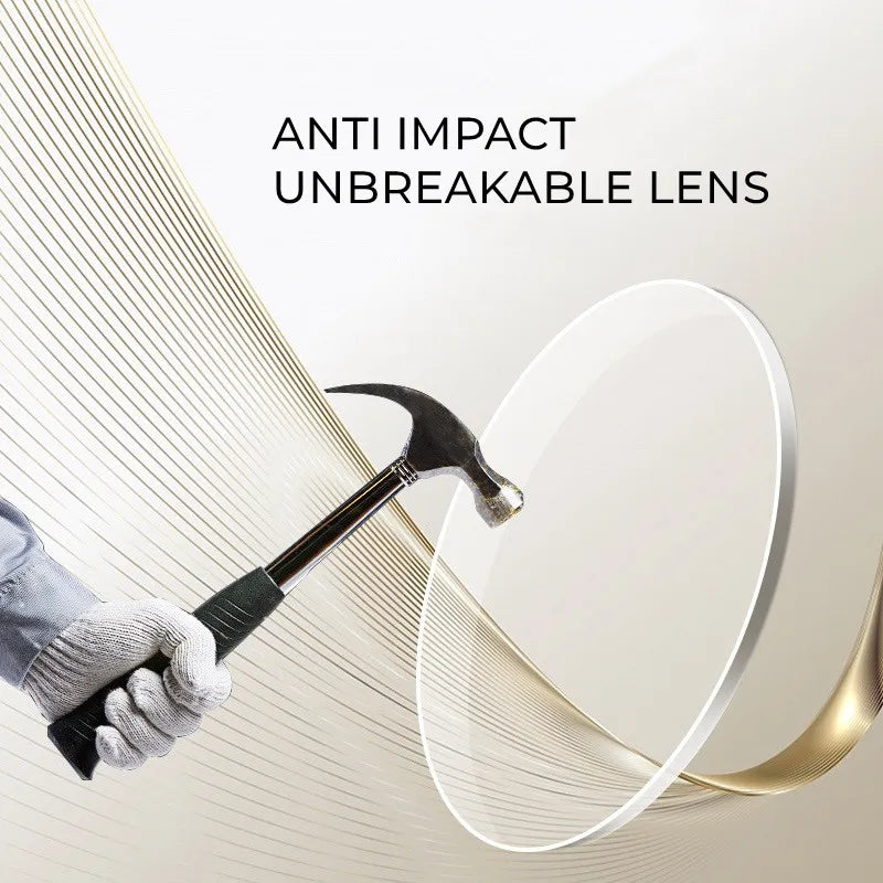 1.591 Index Prescription Polycarbonate Lenses Anti Impact Unbreakable Glasses Good for Sports Use Great Hardness