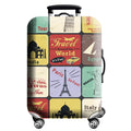 Thick Elastic World Map Luggage Protective Cover Zipper Suit for 18-32 Inch Bag Suitcase Covers Trolley Cover Travel Accessories
