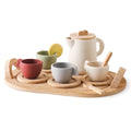 Wooden Montessori Toy Kitchen Set with Teapot and Teacup for Kids
