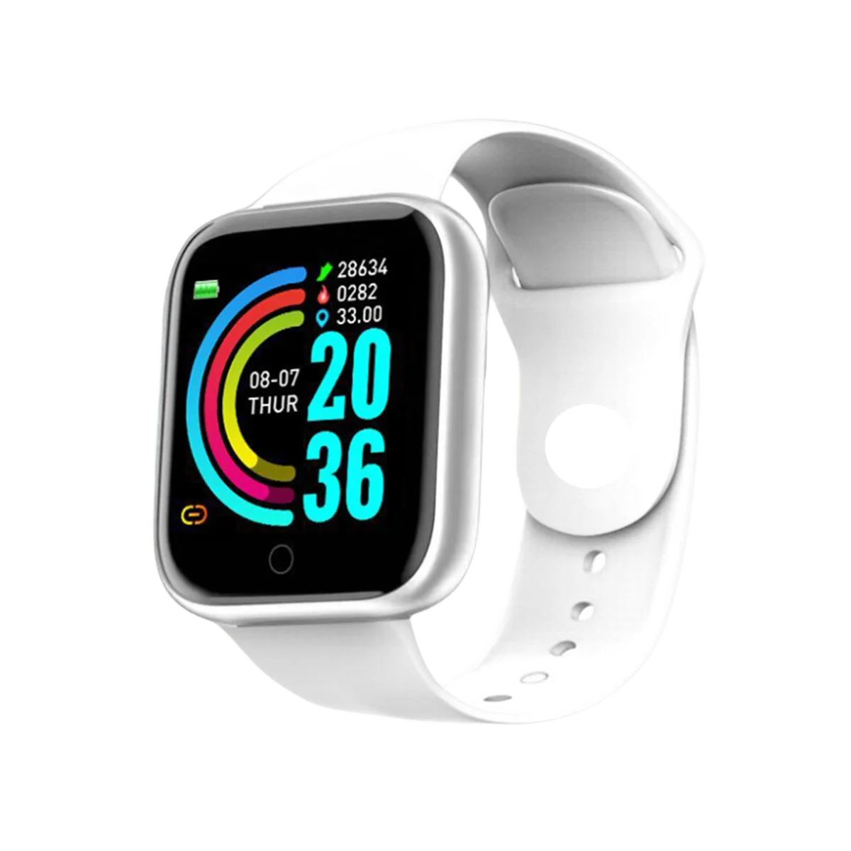 Novedad 2024 Smartwatch multifunción para niños, hombres y mujeres, recordatorio de mensajes, control de música, deporte, pasos, calorías, reloj inteligente 116 con despertador