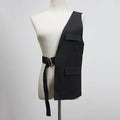 Black Pocket Irregular Long Adjustable Belt Personality Women New Fashion Tide All-Match Spring Autumn 2026 1DF2075