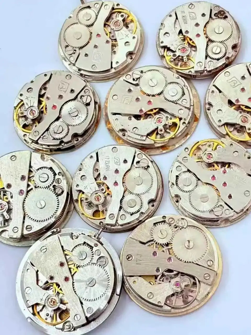Accesorios para relojes, movimientos mecánicos varios, movimientos estilo steampunk, movimientos mixtos para manualidades (DIY), enviados al azar, sin funcionamiento