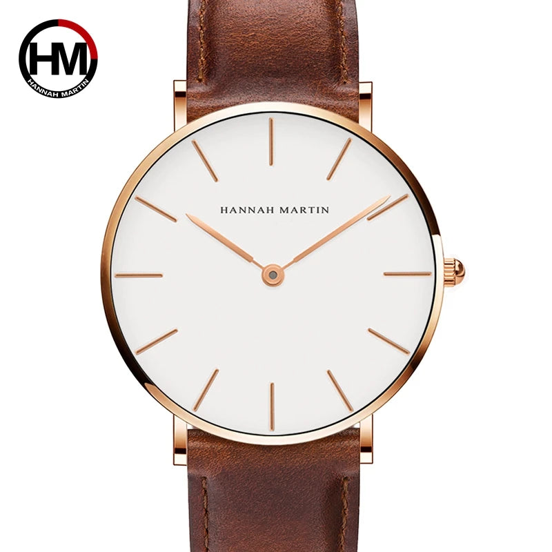Japan Quartz Movt Men Simple Waterproof Fashion Brand Black Nylon Sport Casual Watches Men Women Unisex Wristwatch