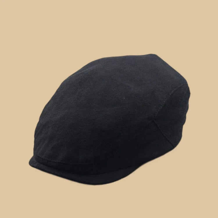 Male Plus Size Ivy Hat Big Head Man Spring Summer and Autumn Newsboy Cap Linen Beret Caps Winter Wool Flat Caps 55-59cm 60-61cm