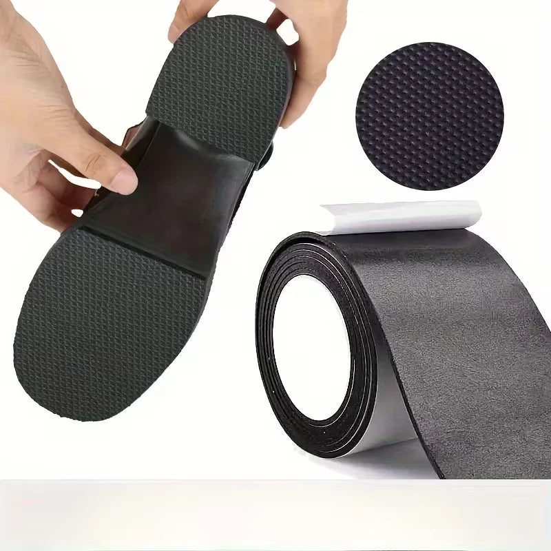 YITAPE Self Adhesive Shoe Sole Protector Non Slip Noise Reducing Repair Tape for High Heels Sneakers Anti Wear Sticker 5/10CM