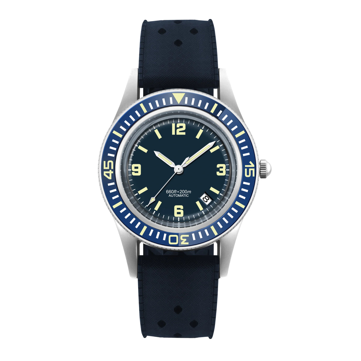 CORGEUT 50-Fathoms Dive Watch WD50F NH35 Automatic Movement 40mm Watch for Man Luminous 200m Waterproof Sapphire Vintage