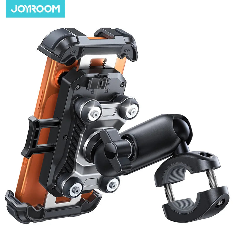 Uchwyt motocyklowy na telefon Joyroom z amortyzacją drgań do telefonów 4,7-7 cali