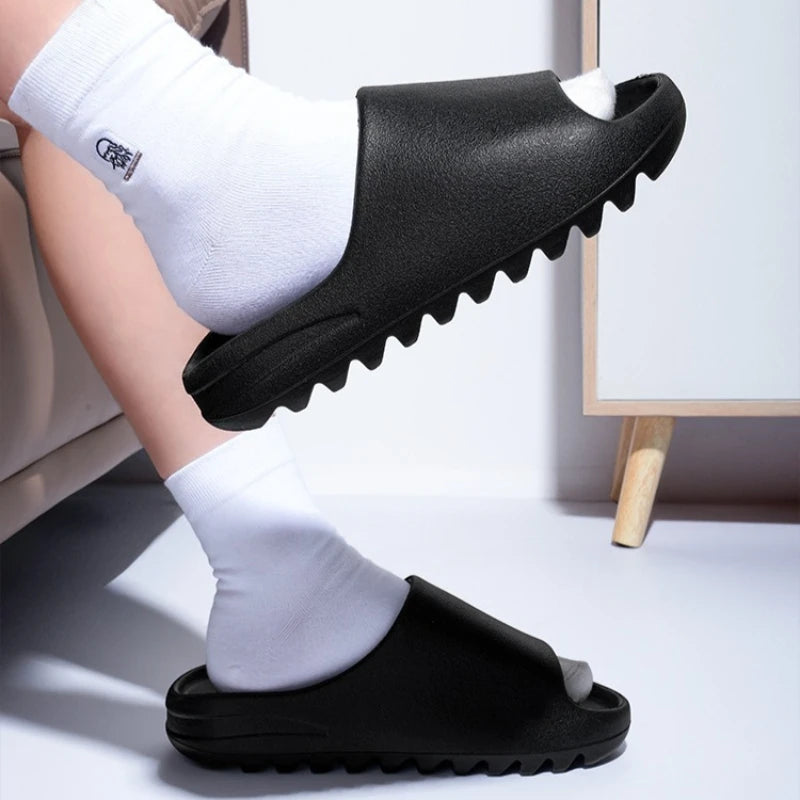 Chanclas de moda de EVA para hombre y mujer, sandalias de playa para verano 2026, calzado casual para mujer, chanclas y sandalias para hombre