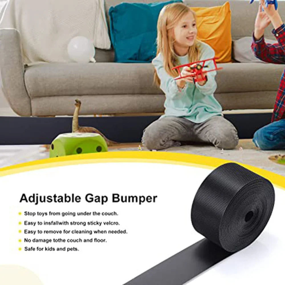 3/6m Toy Blocker Dustproof Stopper Adhesive Strap Prevents Pet Toys From Entering the Bottom of Sofe Blocker Sofa Edge Bafflev