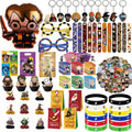 Cartoon Magicss Kids Birthday Party Decoration Academy Set Face Stickers Gift Bags Slap Bracelets & Themed Party Gifts Supplies