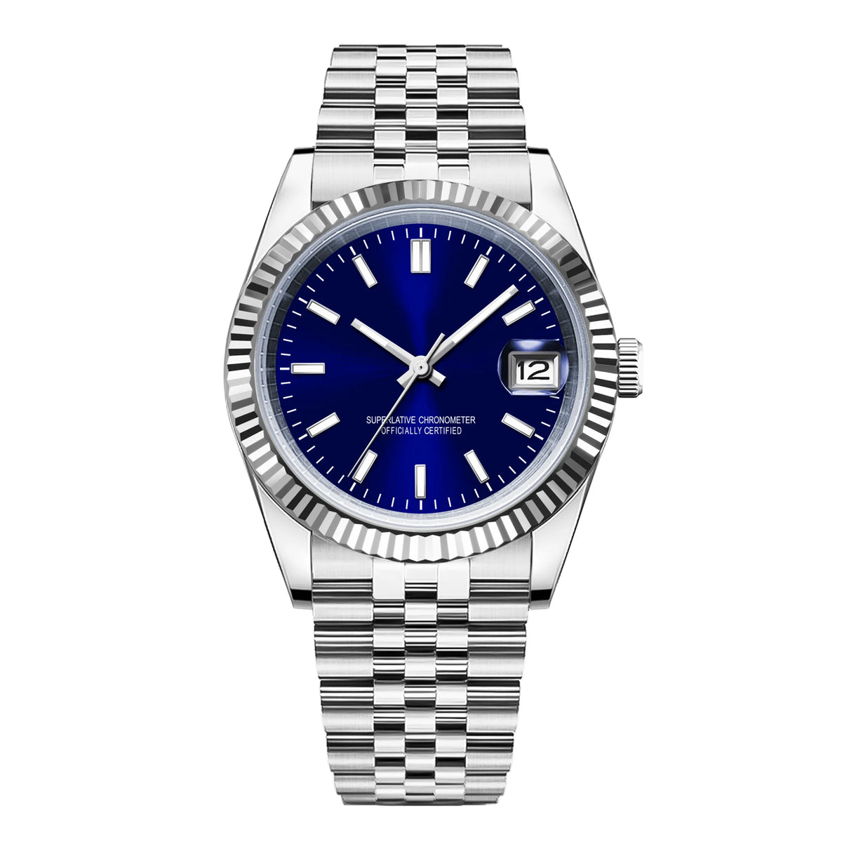 Customized Logo NH35 Movement 36mm/39mm Men Watch Sapphire Gold Watches Mechanical Wristwatches 100M Waterproof Reloj Hombre