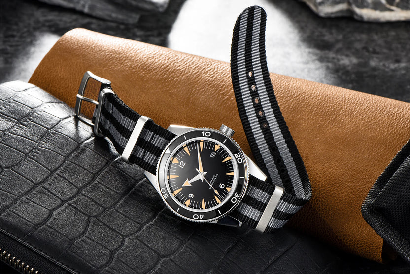 Męski zegarek 41 mm z własnym logo, luksusowy zegarek biznesowy z mechanizmem automatycznym NH35, szafirowe szkło, datownik, zegarek nurkowy