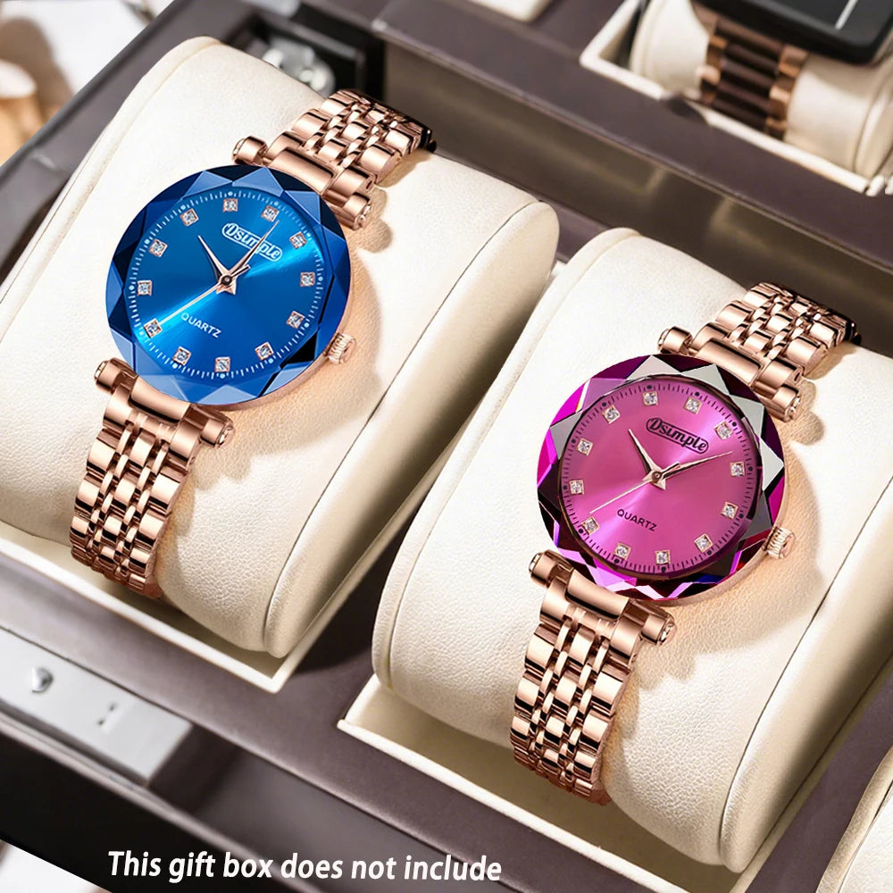 2pcs Luxury Elegant Women's Watch Set, Quartz Movement Casual Watch | Party Dress Wristwatch | Gorgeous | Fashion Accessories