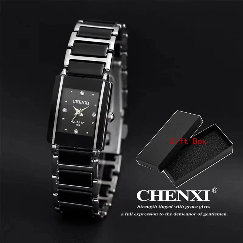 Brand Men Women's Lovers Ceramic Casual Unique Quartz Wrist Watch Hodinky Cheap Ladies Clock Watch Relogio Feminino Montre Femme