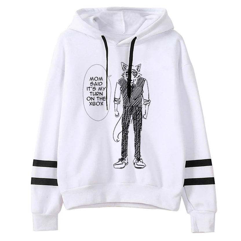Bluzy z kapturem Beastars damskie anime graficzne śmieszne bluzy damskie estetyczne bluzy