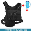 Multi-Functional Tactical Chest Pack Hydration Backpack for Men