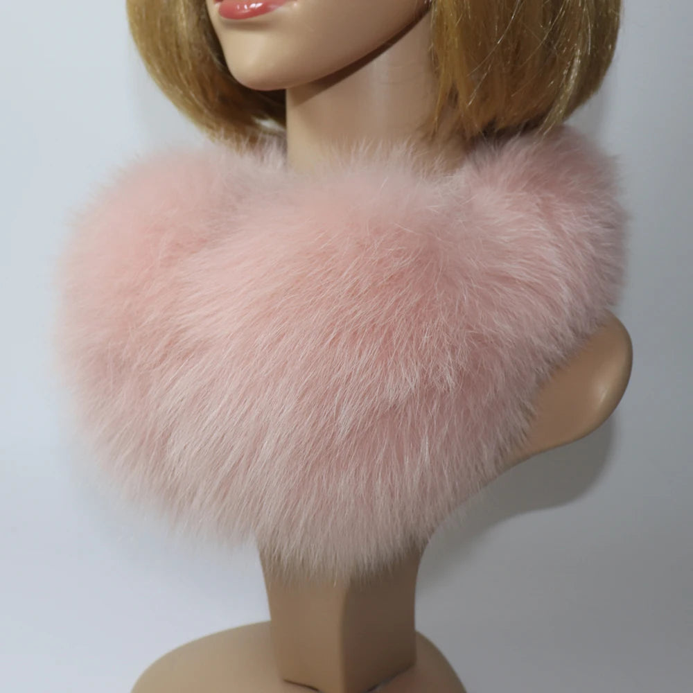 Real Fox Fur Earmuffs for Winter Women Warm Natural Raccoon Fur Earmuffs Girls Ear Warmer Genuine Fur Scarves Plush Ear Muff