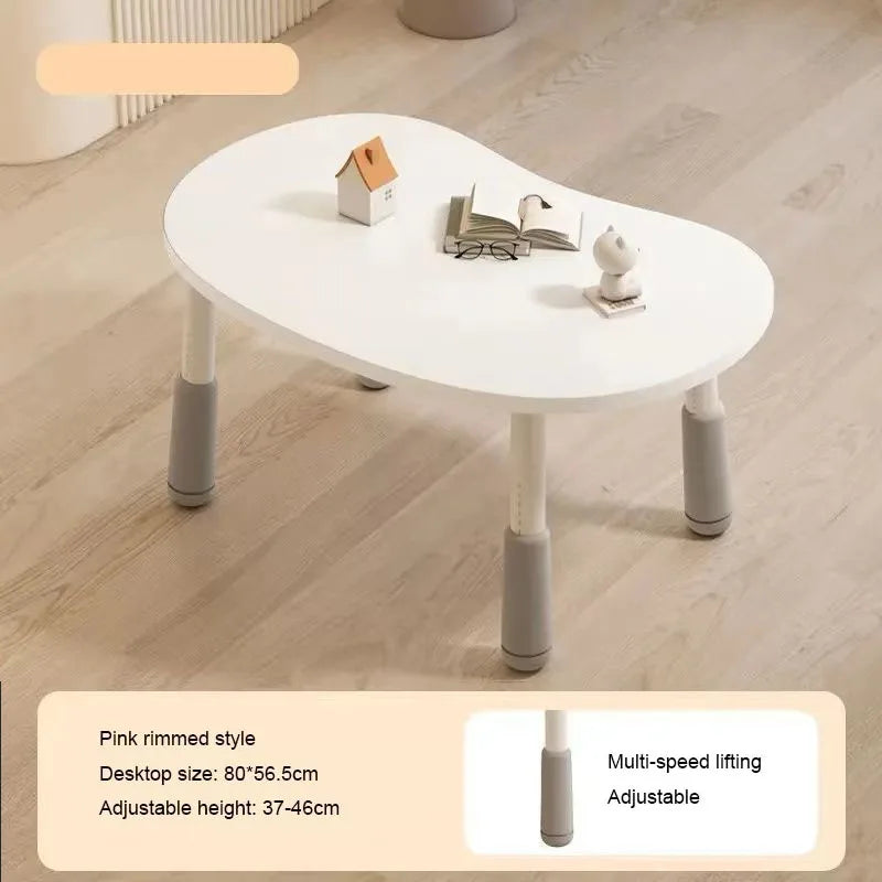 Mesa de aprendizaje ajustable para bebés de 37-46 cm, antideslizante y estable, con bordes redondeados para el cuidado de la seguridad y el crecimiento saludable del bebé