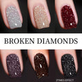 MIANEL 2026 Autumn Gel Nail Polish Adhesive Burst Flash Broken Diamond Halloween Christmas Nails Art Kit for Professional Use