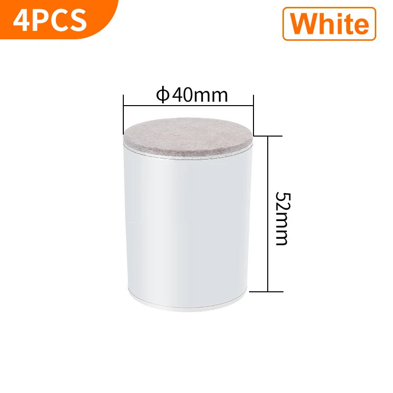 Bed Furniture Square Risers Solid Steel Bed Furniture Post Lifts Protect Floors Anti Scratch Wood and Carpet Surface Heavy Duty