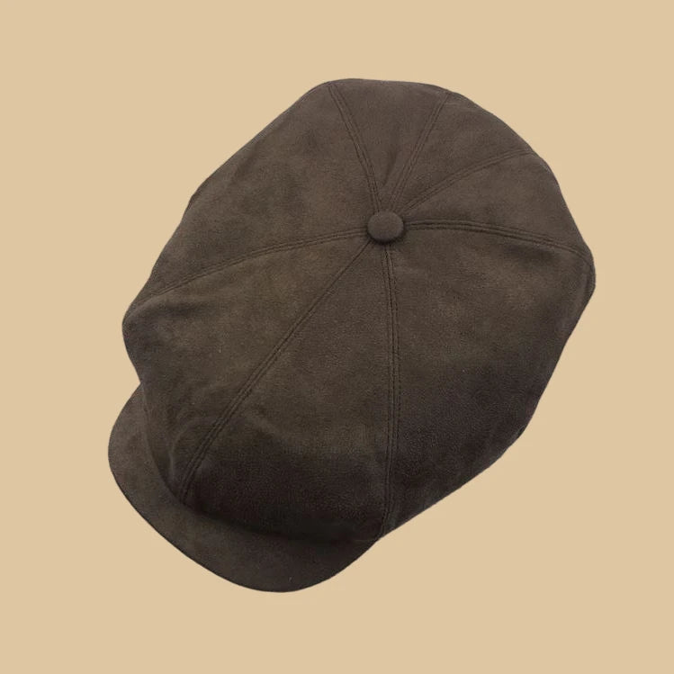 Male Plus Size Ivy Hat Big Head Man Spring Summer and Autumn Newsboy Cap Linen Beret Caps Winter Wool Flat Caps 55-59cm 60-61cm