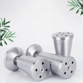 Adjustable Stainless Steel Furniture Legs 8-15cm for Cabinets and Sofas