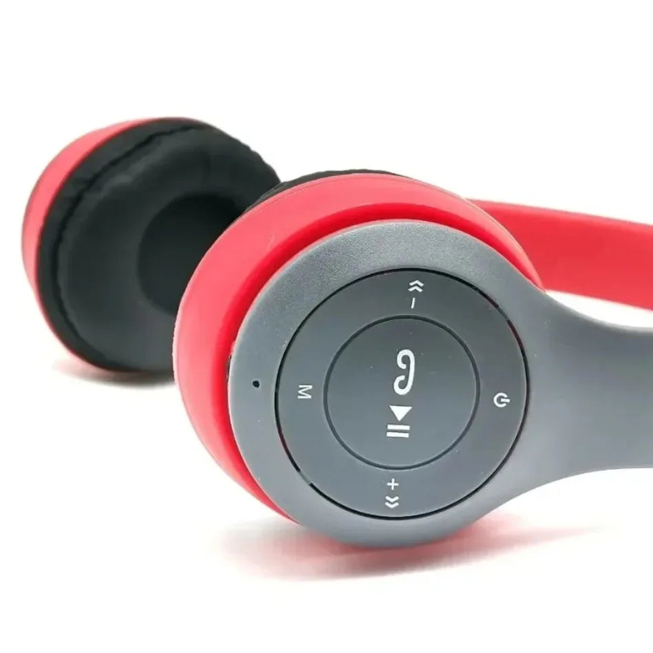 Auriculares inalámbricos plegables Bluetooth 5.0 supraaurales para juegos