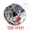 VH31 Sweep Second 3 Hands Japan Quartz Movement Tmi Time Module Movement Vh31b 110 ½ Ligne Quartz Movement Three Hands1/4 Cen