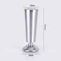 Adjustable Stainless Steel Furniture Legs 8-15cm for Cabinets and Sofas