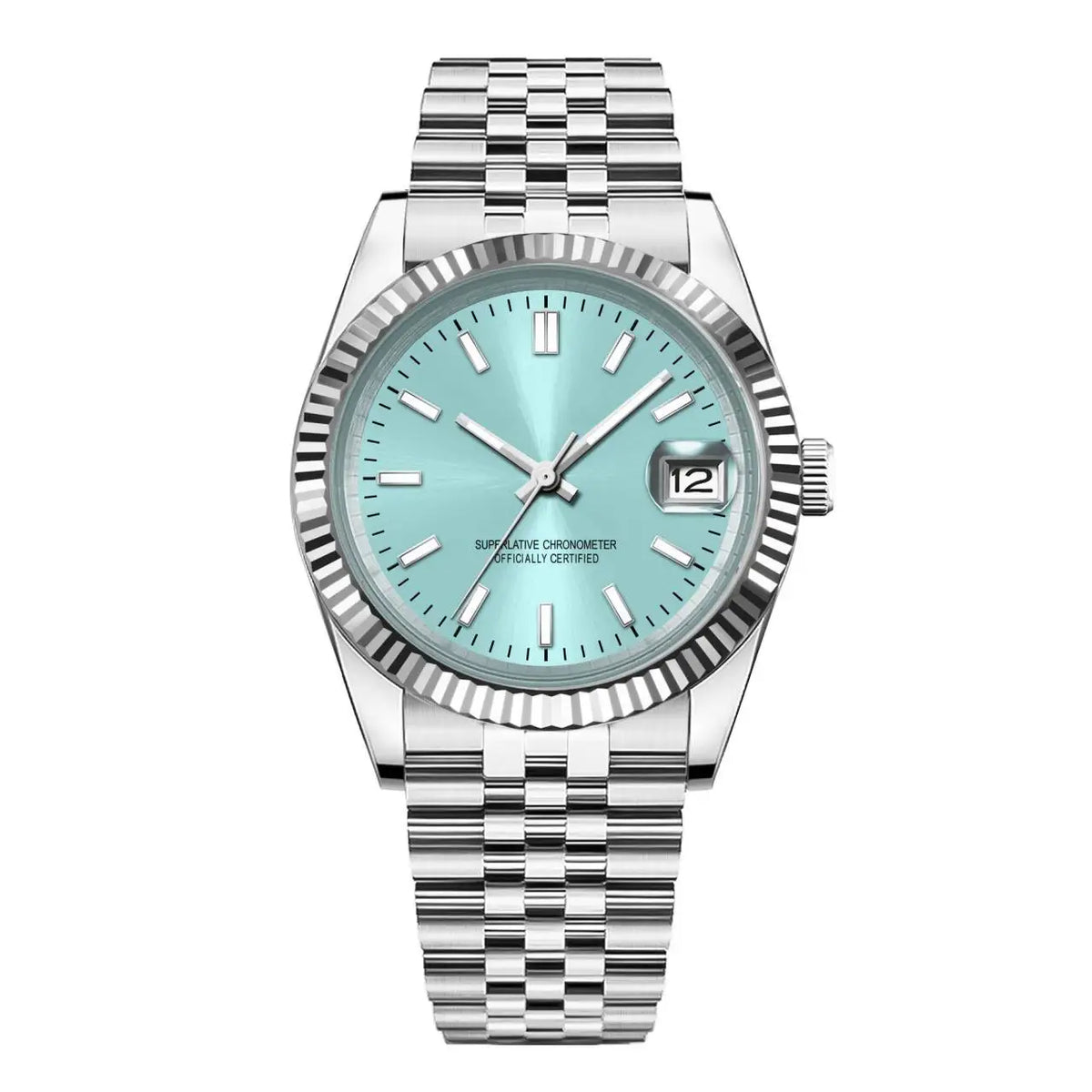 Customized Logo NH35 Movement 36mm/39mm Men Watch Sapphire Gold Watches Mechanical Wristwatches 100M Waterproof Reloj Hombre