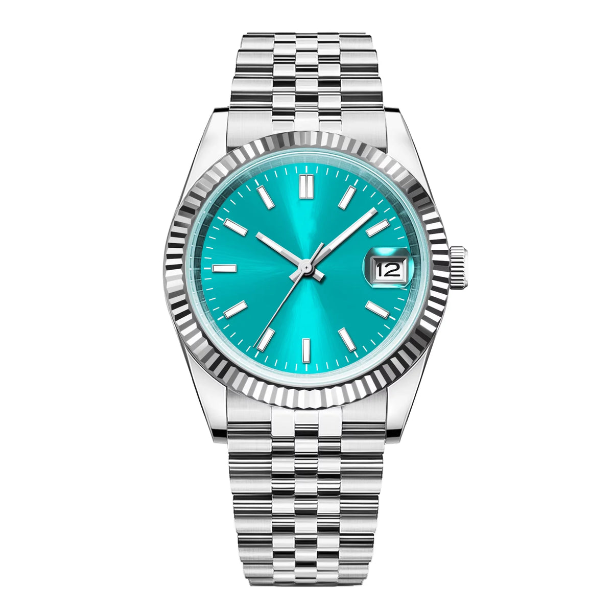Customized Logo NH35 Movement 36mm/39mm Men Watch Sapphire Gold Watches Mechanical Wristwatches 100M Waterproof Reloj Hombre