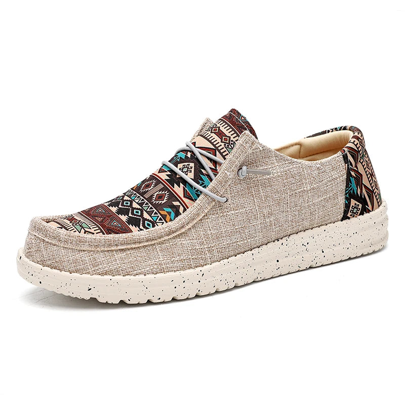 Zapatos casuales de lona cómodos para hombre, mocasines, calzado de verano, estilo urbano popular, tallas grandes hasta la 48