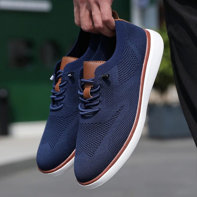 Men's Sliding Shoes Mesh Sports Shoe Loafers
