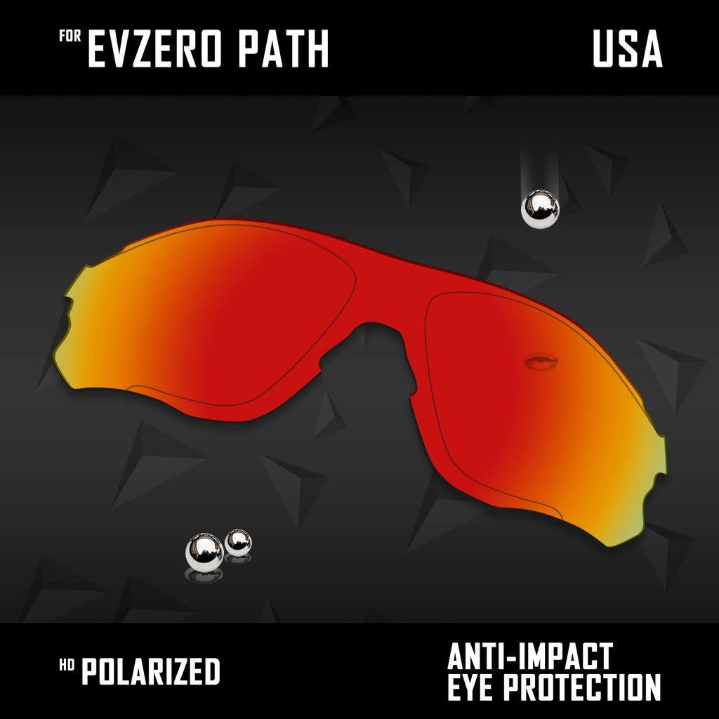 OOWLIT Polarized Lenses Replacements for Oakley EVZero Path OO9308 Sunglasses - Multi Color